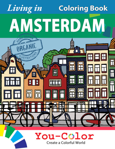 Announcing Our Newest Coloring and Reading Adventure: Discover Amsterdam!