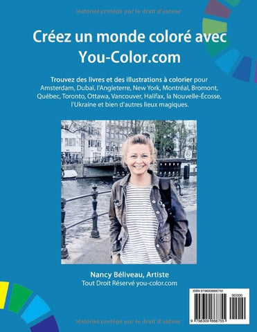 Livre à colorier Ville de Québec - Expérience magique : Series Lire et Colorier: Explorez la Ville de Québec en apprenant sur sa riche culture et son histoire à travers les illustrations dessinées à la main. - You-Color
